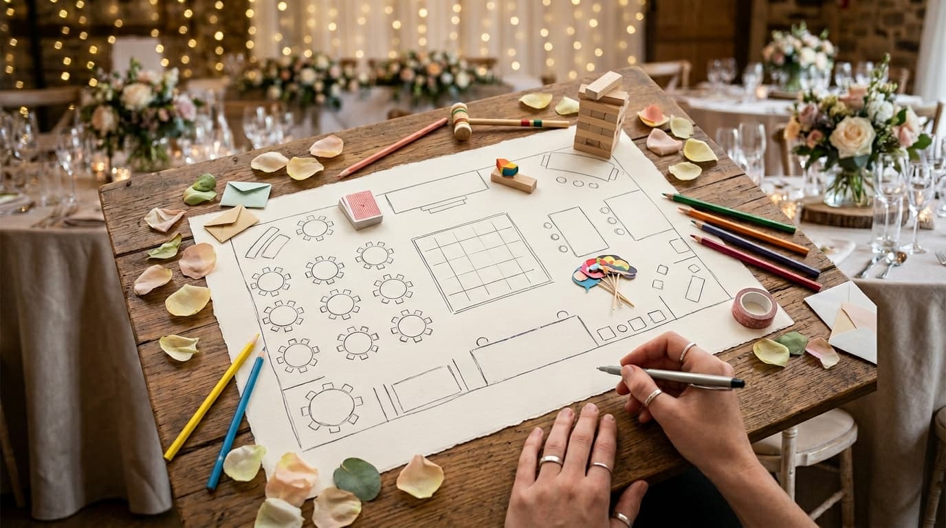 Wedding Reception Games and Activities to Keep Guests Entertained