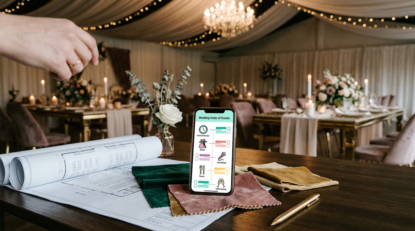 Wedding Reception Order of Events: What Happens When