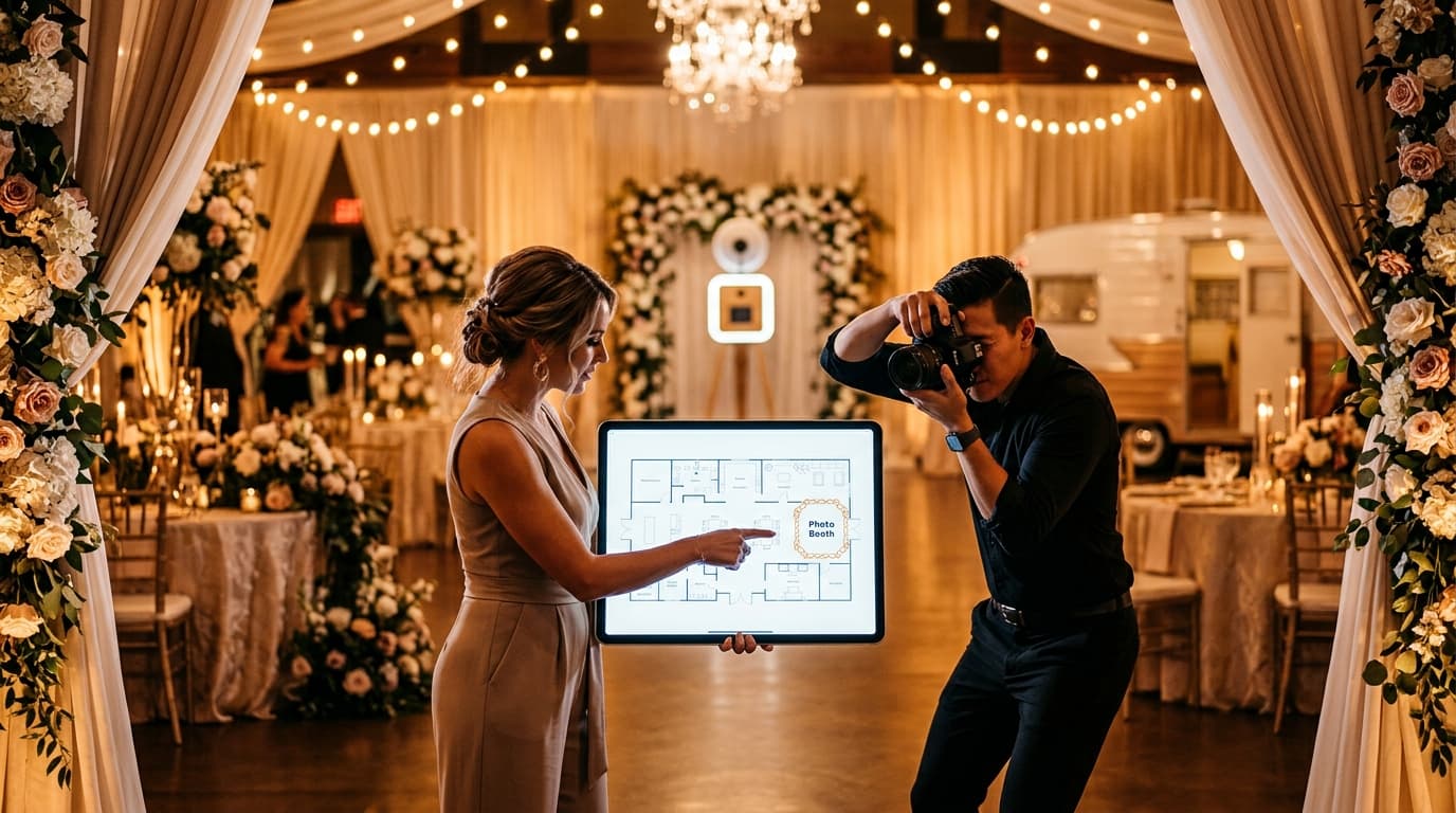 Wedding Reception Photo Booth Ideas That Guests Actually Use
