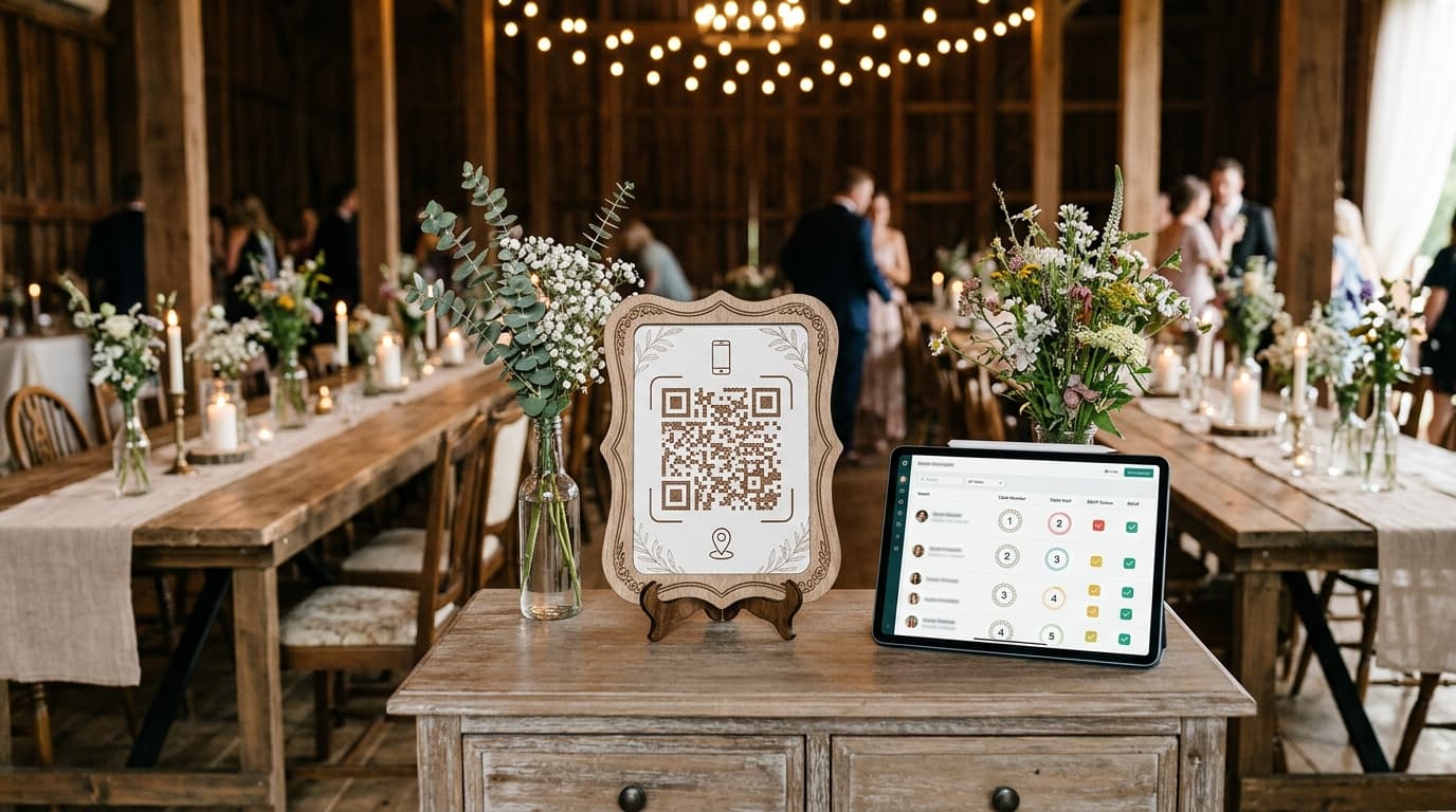 Wedding Seating Chart Generator: From Guest List to QR Code