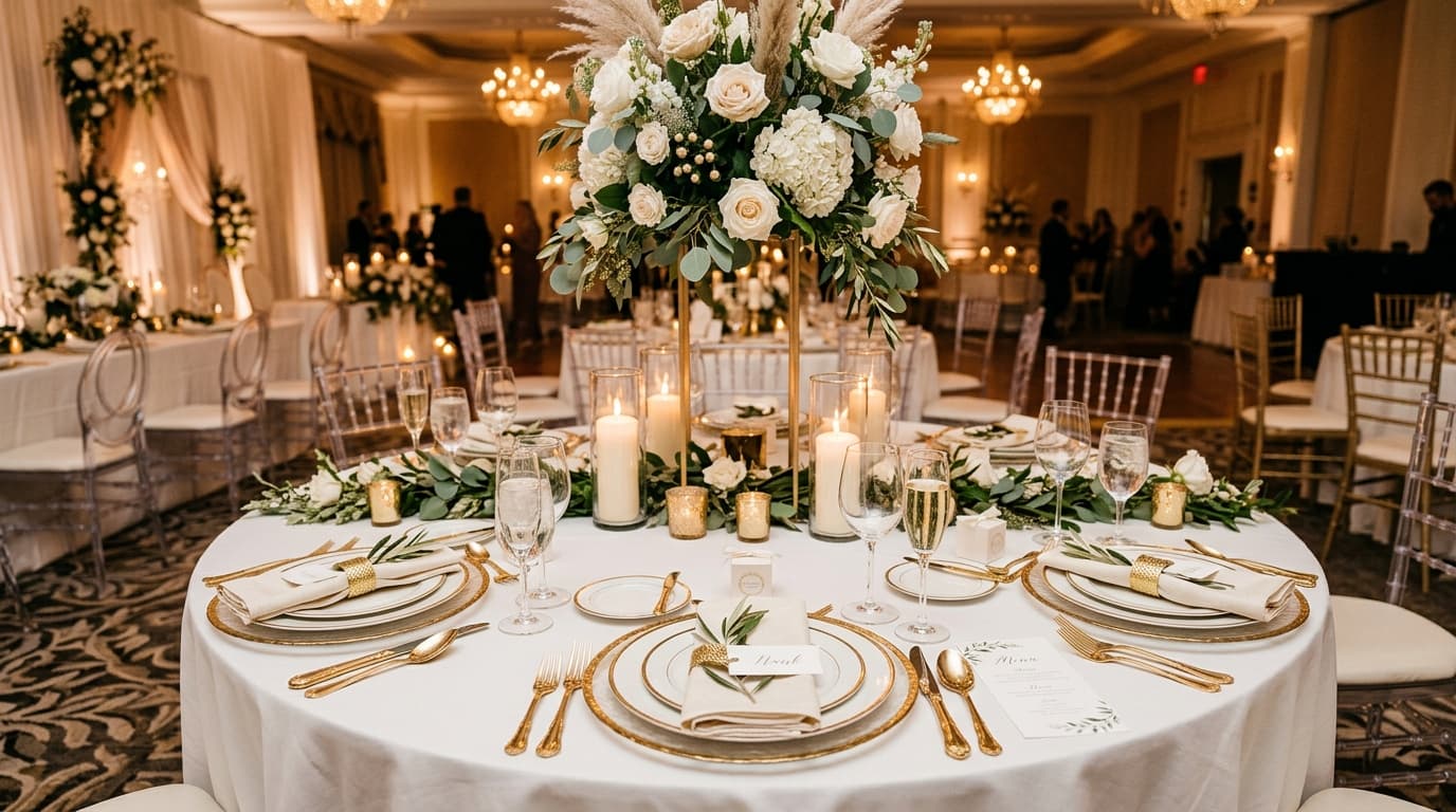 Wedding Table Setting Ideas: From Casual to Black Tie