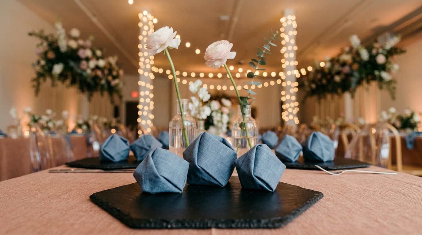 Wedding Tablecloth Guide: Fabrics, Colors, and Sizing