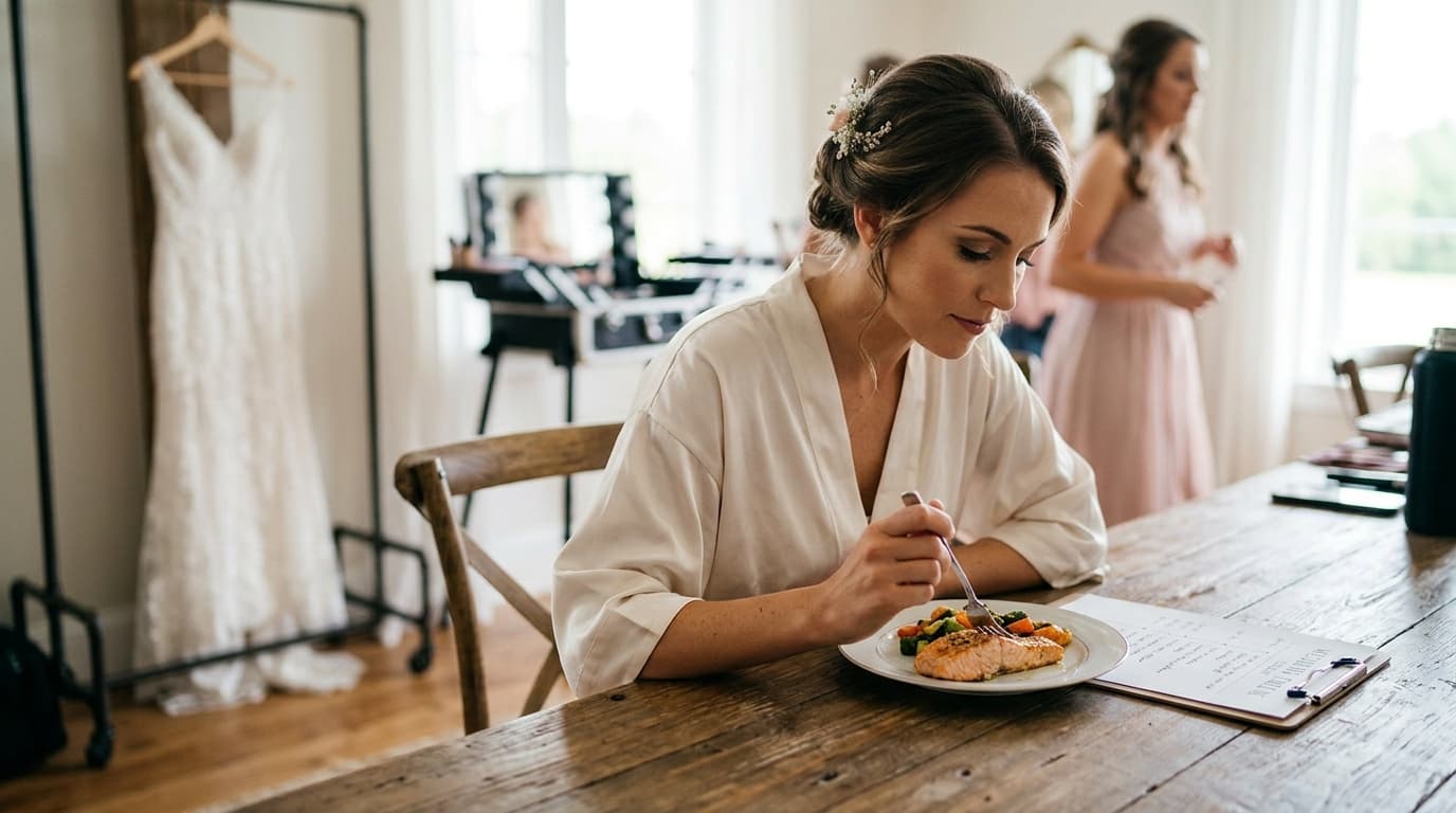 What to Eat on Your Wedding Day: Fuel for the Marathon