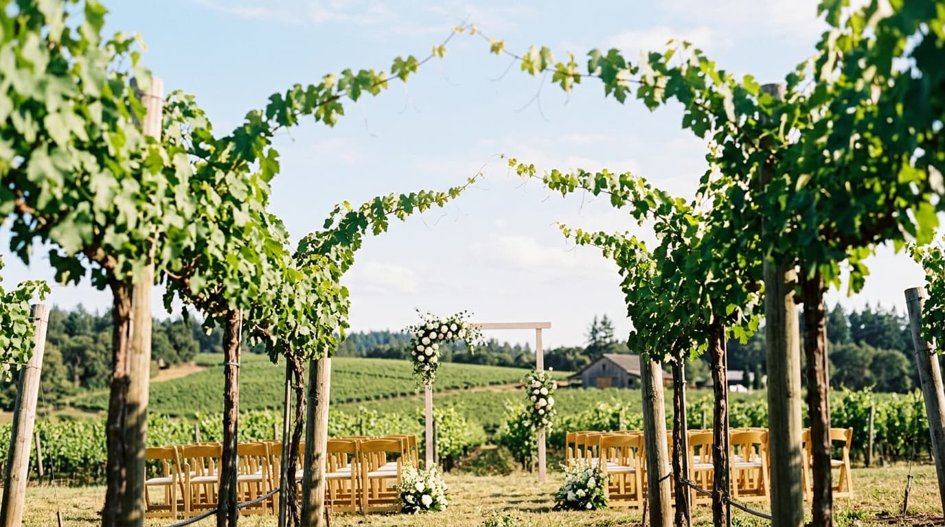 Wine-Themed Wedding Ideas: Vineyard Vibes