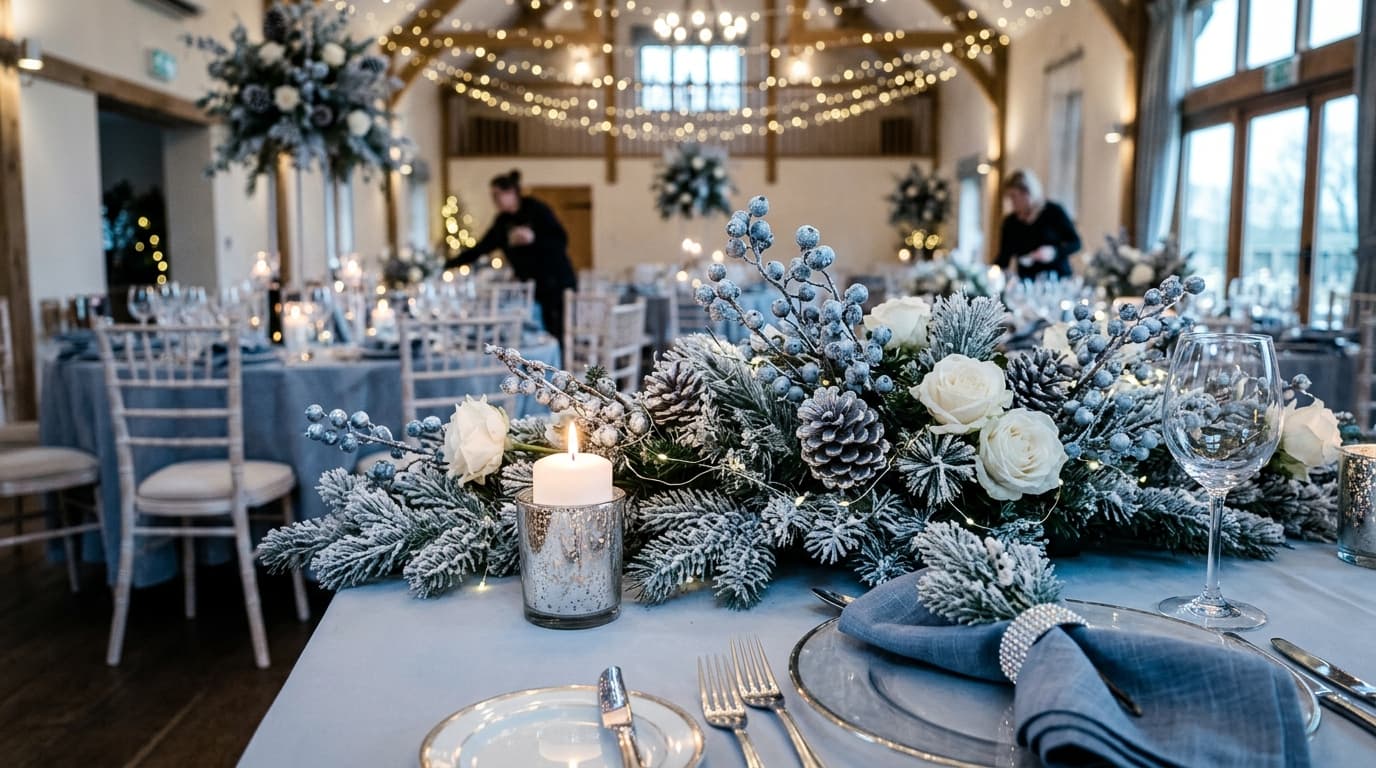 Winter Wedding Reception Ideas: Cozy, Warm, and Magical